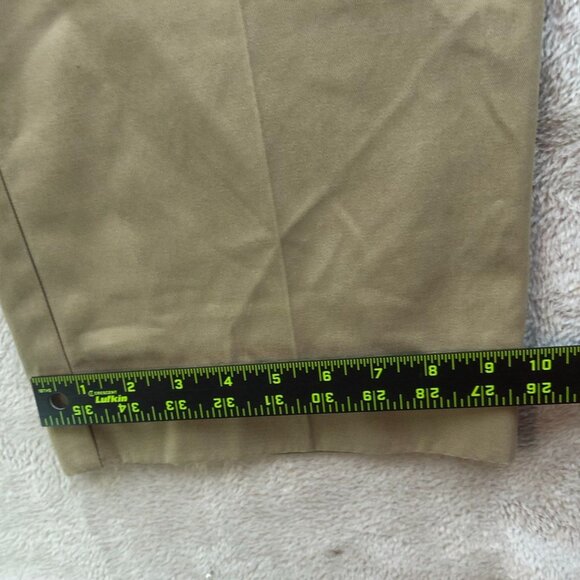 Dockers Mens D3 Pants Size 44x30 Classic Fit Khaki Chino Flat Front Casual Tan - Picture 7 of 16